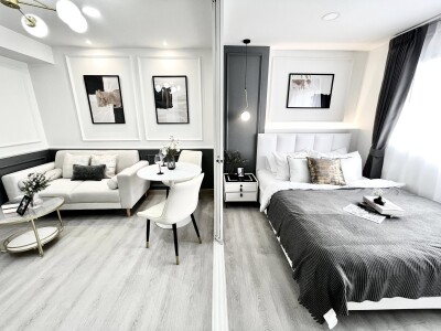 อัพเดตล่าสุด 21/7/2658 : ลุมพินีเซ็นเตอร์ นวมินทร์ (แฮปปี้แลนด์ เฟส 5) / 🌟 1 ห้องนอน 1 ห้องน้ำ 1 ห้องครัว 🌟 อาคาร B ชั-5