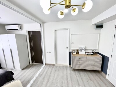 อัพเดตล่าสุด 21/7/2658 : ลุมพินีเซ็นเตอร์ นวมินทร์ (แฮปปี้แลนด์ เฟส 5) / 🌟 1 ห้องนอน 1 ห้องน้ำ 1 ห้องครัว 🌟 อาคาร B ชั-17