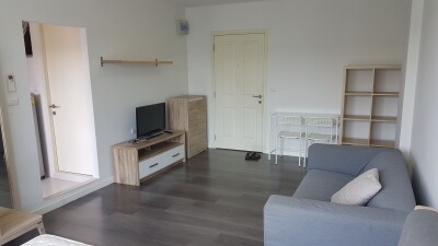 ดีคอนโด แคมปัส รีสอร์ท บางนา / ตึก A | ชั้น 8 | วิวสวนร่มรื่น 🌳 📏 ขนาด 30 ตร.ม. 1 ห้องนอน | 1 ห้องน้ำ | 1 ห้องครัว