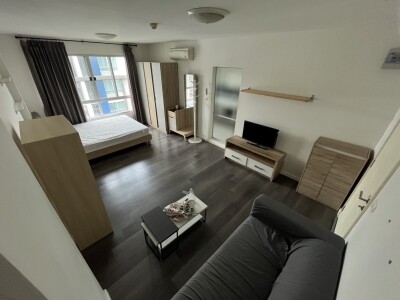 ดีคอนโด แคมปัส รีสอร์ท บางนา / ตึก A | ชั้น 8 | วิวสวนร่มรื่น 🌳 📏 ขนาด 30 ตร.ม. 1 ห้องนอน | 1 ห้องน้ำ | 1 ห้องครัว