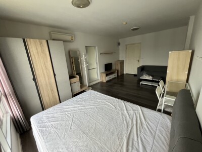 ดีคอนโด แคมปัส รีสอร์ท บางนา / ตึก A | ชั้น 8 | วิวสวนร่มรื่น 🌳 📏 ขนาด 30 ตร.ม. 1 ห้องนอน | 1 ห้องน้ำ | 1 ห้องครัว