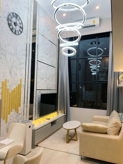 ไนท์บริดจ์ ไพร์ม สาทร / พื้นที่: 44 ตร.ม. (ห้อง Duplex 2 ชั้น)