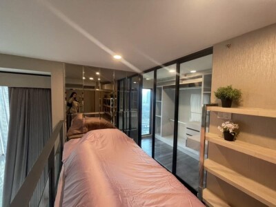 ไนท์บริดจ์ สเปซ พระราม 9 / 🛏 2 ห้องนอน | 1 ห้องน้ำ 📐 ขนาด 44 ตร.ม. | ชั้น 16 |