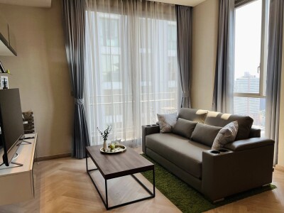 ควอทโทร บาย แสนสิริ / 📐 ขนาด 58 ตร.ม. | 1 ห้องนอน | 1 ห้องน้ำ | ชั้น 27