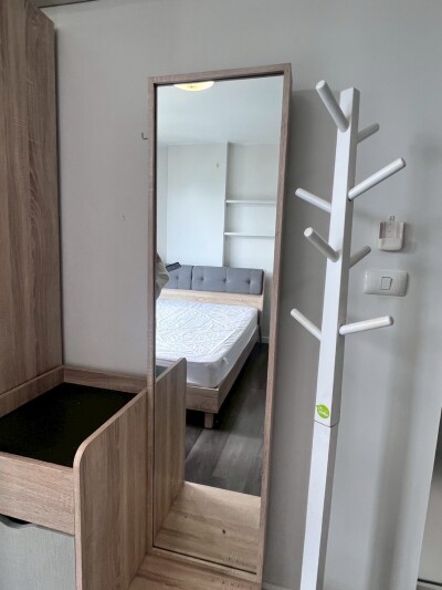 ดีคอนโด แคมปัส รีสอร์ท บางนา / ตึก A | ชั้น 8 | วิวสวนร่มรื่น 🌳 📏 ขนาด 30 ตร.ม. 1 ห้องนอน | 1 ห้องน้ำ | 1 ห้องครัว