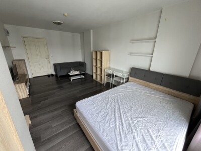 ดีคอนโด แคมปัส รีสอร์ท บางนา / ตึก A | ชั้น 8 | วิวสวนร่มรื่น 🌳 📏 ขนาด 30 ตร.ม. 1 ห้องนอน | 1 ห้องน้ำ | 1 ห้องครัว