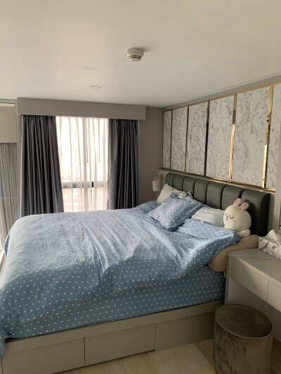 ไนท์บริดจ์ ไพร์ม สาทร / พื้นที่: 44 ตร.ม. (ห้อง Duplex 2 ชั้น)