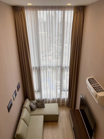 อัพเดทล่าสุด 2/8/2568 : ไลฟ์ พระราม 4 - อโศก / 📐 ขนาด 40 ตร.ม. | 1 ห้องนอน 1 ห้องน้ำ