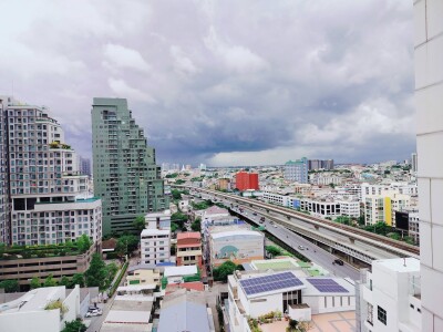 เดอะ รูม BTS วงเวียนใหญ่ / ระเบียง 2 ด้าน | ชั้น 16 | ขนาดใหญ่ 53 ตร.ม.