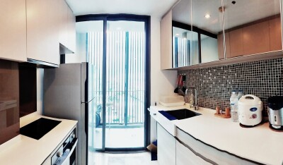 เดอะ รูม BTS วงเวียนใหญ่ / ระเบียง 2 ด้าน | ชั้น 16 | ขนาดใหญ่ 53 ตร.ม.