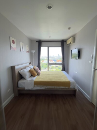 เดอะไพรเวซี่ รัชดา - สุทธิสาร / 🛏 2 ห้องนอน | 🚿 2 ห้องน้ำ 🏢 ตึก B | ชั้น 8 (ชั้นสูงสุด)