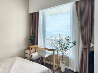 อัพเดทล่าสุด 21/7/2568 : เดอะ เซนต์ เรสสิเด้นเซส / 📐 ขนาด 55 ตร.ม. | ห้องมุม อาคาร B ชั้น 38-10