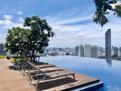 เออร์บาโน่ แอบโซลูท สาทร - ตากสิน / 🏙 ชั้น 24 | ทิศเหนือ | ห้องขนาด 38 ตร.ม.