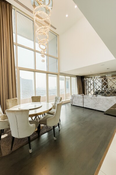 วอเตอร์มาร์ค เจ้าพระยา ริเวอร์ / ยูนิต Triplex ชั้น 26, 27, 28  3 ห้องนอน 3 ห้องน้ำ-4