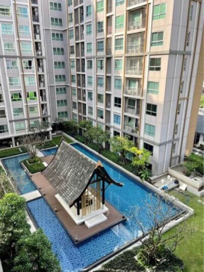 ดีบุรา พรานนก / 📍อาคาร B | ชั้น 12A | พื้นที่ 30 ตร.ม. | 1 ห้องนอน | วิวสระว่ายน้ำ-8