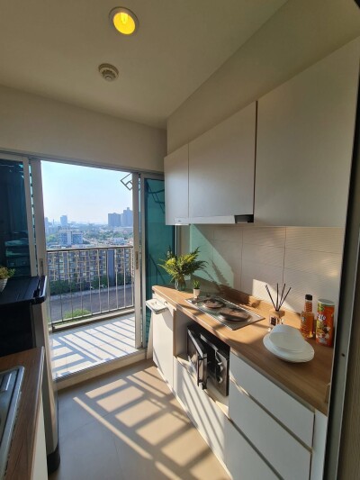 ให้เช่าคอนโด ยูดีไลท์ @ หัวหมากสเตชั่น 1 ห้องนอน, 1 ห้องน้ำ ขนาด: 31 ตร.ม. ชั้น: 12A-10