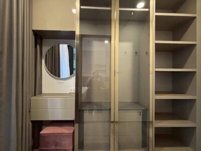 ให้เช่า ดิ ออริจิ้น อ่อนนุช (The Origin Onnut) ขนาด 22 ตร.ม.  1 ห้องนอน, 1 ห้องน้ำ, 1 ครัว  ชั้น 2 อาคาร B-6