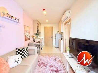 ให้เช่าคอนโด NIA by Sansiri – สุขุมวิท 71  ขนาด 29.16 ตร.ม. 1 ห้องนอน 1 ห้องน้ำ ชั้น 6 ห้องนอนแยก, ระเบียงกว้าง-2