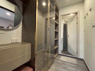 ให้เช่า ดิ ออริจิ้น อ่อนนุช (The Origin Onnut) ขนาด 22 ตร.ม.  1 ห้องนอน, 1 ห้องน้ำ, 1 ครัว  ชั้น 2 อาคาร B-5