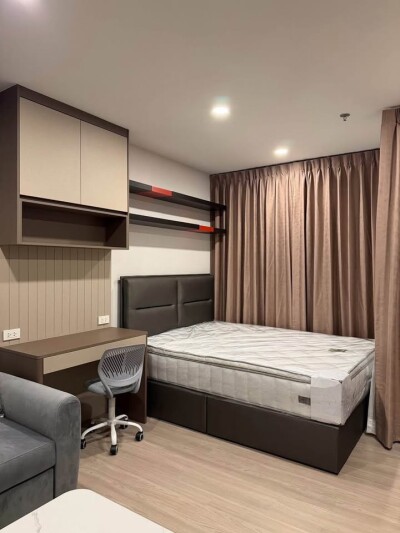 ให้เช่าคอนโด Aspire Sukhumvit Rama 4  สตูดิโอ (Studio) 1 ห้องน้ำ ขนาด: 25 ตร.ม. ชั้น 18 ใกล้สถานีรถไฟฟ้า BTS พระโขนง-1