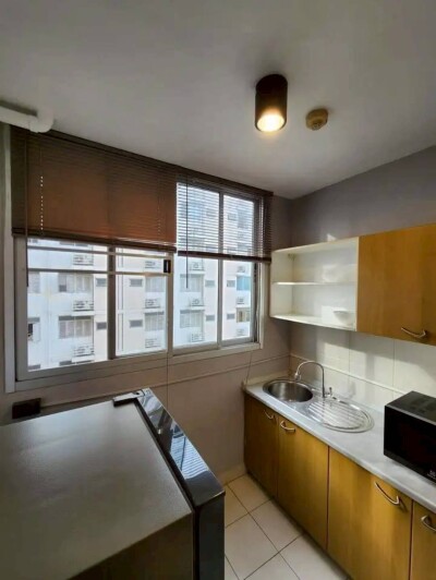 โครงการ: ซิตี้โฮม สุขุมวิท (City Home Sukhumvit) 1 ห้องนอน (แยกห้องครัว) ขนาด: 30 ตารางเมตร ชั้น: 5-11