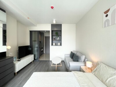 IDEO สุขุมวิท พระราม 4 ชั้น: 12A  ขนาด: 30.17 ตารางเมตร 1 ห้องนอนสตูดิโอ 1 ห้องน้ำ-1