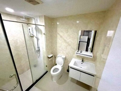 คอนโด เมย์แฟร์ สุขุมวิท 64 (Mayfair Sukhumvit 64 Condo) 1 ห้องนอน, 1 ห้องโถง (กว้าง) ขนาด/ชั้น: 34 ตารางเมตร, ชั้น 4-7