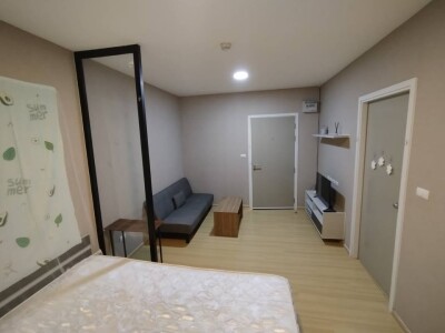 ให้เช่า: เลสโต คอนโด สุขุมวิท 113 ห้องสตูดิโอ (Studio) 27 ตารางเมตร ชั้น 1 ห้องครัวปิดแยก ใกล้ BTS สำโรง-1