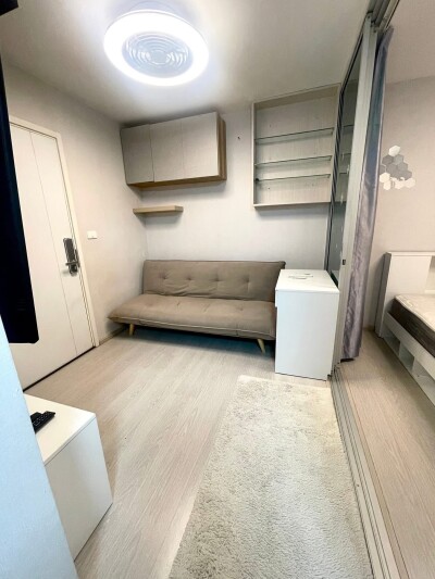 ให้เช่า โครงการพลัมคอนโด รามคำแหง 60 (Plum Condo Ramkhamhaeng 60) 1 ห้องนอน, 1 ห้องน้ำ ชั้น 1, อาคาร E-4