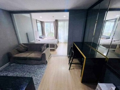 คอนโด เมย์แฟร์ สุขุมวิท 64 (Mayfair Sukhumvit 64 Condo) 1 ห้องนอน, 1 ห้องโถง (กว้าง) ขนาด/ชั้น: 34 ตารางเมตร, ชั้น 4-6