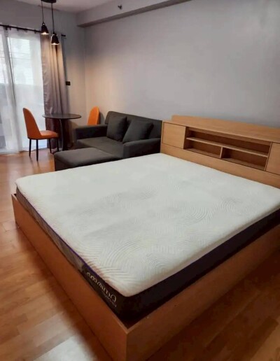 โครงการ: ซิตี้โฮม สุขุมวิท (City Home Sukhumvit) 1 ห้องนอน (แยกห้องครัว) ขนาด: 30 ตารางเมตร ชั้น: 5-2