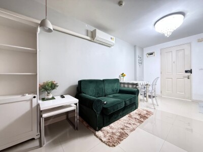 ให้เช่าคอนโด เดอะ โคลเวอร์ ทองหล่อ 1 ห้องนอน, 1 ห้องน้ำ, มีระเบียง, 1 ที่จอดรถ ชั้น 4, อาคาร A  ขนาด 36 ตารางเมตร-1