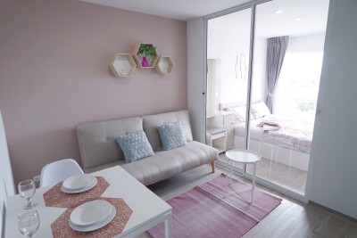 ให้เช่าโครงการ รีเจ้นท์ โฮม สุขุมวิท 97/1 / Regent Home Sukhumvit 97/1 ตึก A  ชั้น 8 1 ห้องนอน 1 ห้องน้ำ-2