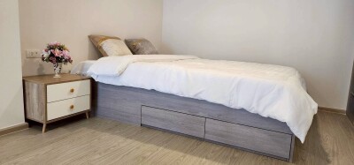 ออริจิ้น ปลั๊กแอนด์เพลย์ รามคำแหง ทริปเปิ้ล สเตชั่น Duplex 2 ชั้น  32 ตร.ม.ชั้น 5 ใกล้  MRT แยกลำสาลีและเดอะมอลล์บางกะปิ-2