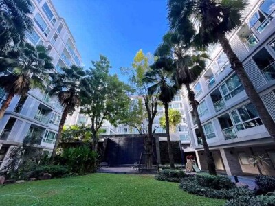 คอนโด เมย์แฟร์ สุขุมวิท 64 (Mayfair Sukhumvit 64 Condo) 1 ห้องนอน, 1 ห้องโถง (กว้าง) ขนาด/ชั้น: 34 ตารางเมตร, ชั้น 4-9