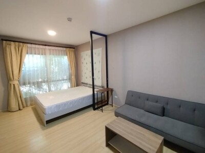 ให้เช่า: เลสโต คอนโด สุขุมวิท 113 ห้องสตูดิโอ (Studio) 27 ตารางเมตร ชั้น 1 ห้องครัวปิดแยก ใกล้ BTS สำโรง-2