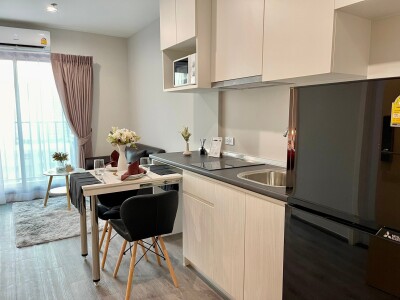 ให้เช่า คอนโด ริช พาร์ค @ ทริปเปิ้ล สเตชั่น หัวหมาก (Rich Park @ Triple Station Huamark) ขนาด 29 ตร.ม. (ฟรีค่าส่วนกลาง)-2