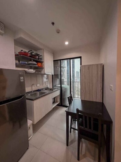 ให้เช่าห้อง โครงการ เดอะ เบส พาร์ค เวสต์ สุขุมวิท 77 (The Base Park West Sukhumvit 77) 1 ห้องนอน 1 ห้องน้ำ ขนาด 27 ตรม.-6