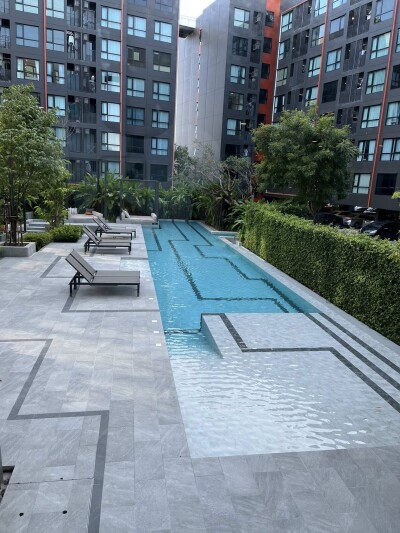 ให้เช่า คอนโด ออริจิ้น เพลย์ ศรีอุดม สเตชั่น / Origin Play Sri Udom Station ห้องหัวมุม ตึก B ชั้น 3 ขนาด 25 ตร.ม.-4