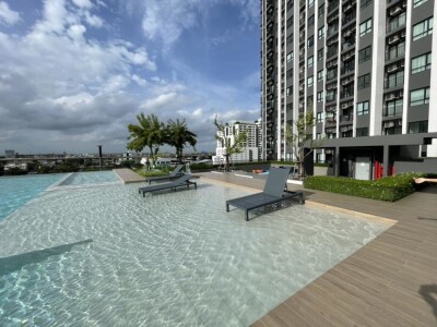 ให้เช่า คอนโด นิช โมโน เมกะ สเปซ บางนา / Niche MONO Mega Space Bangna ขนาด 31 ตร.ม.ชั้น 25 วิวสระ 1 ห้องนอน 1 ห้องน้ำ-16