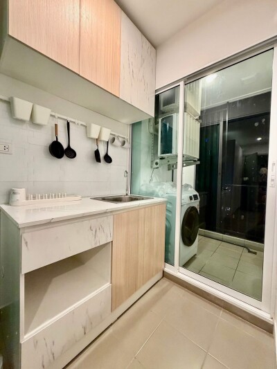 รีเจ้นท์ โฮม บางนา (BTS บางนา 350 ม.) ห้องขนาด  28 ตร.ม. 1 ห้องนอน, 1 ห้องน้ำ, 1 ครัว ชั้น 25-2