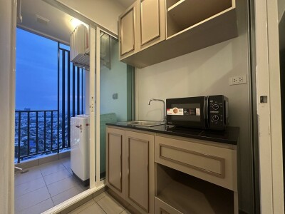 ให้เช่า Regent Home Bangna เป็นห้องใหม่ ขนาด 28 ตรม. มี 1 ห้องนอน 1 ห้องน้ำ ชั้น 32 อาคาร C-5