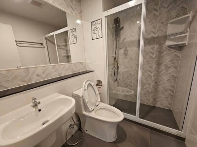 ให้เช่าห้อง รีเจ้นท์ โฮม บางนา / (Regent Home Bangna) 1 ห้องนอน, 1 ห้องน้ำ ตึก B ชั้น 15  ขนาด 28 ตรม.-7