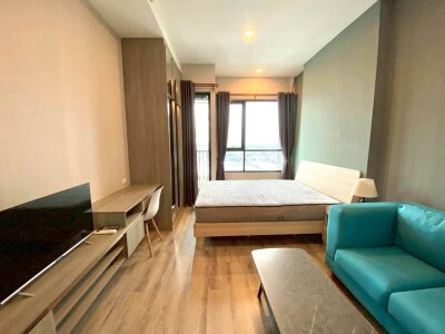 ให้เช่า คอนโด ไนท์บริดจ์ คอลลาจ รามคำแหง (KnightsBridge Collage Ramkhamhaeng) 1 ห้องนอน 1 ห้องน้ำ ชั้น 22 ขนาด 23 ตร.ม.-1