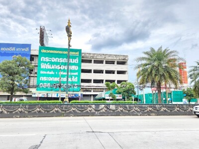 #ให้เช่าด่วน อาคารพาณิชย์ทั้งตึก 4.5ชั้น ติดถนนกิ่งแก้ว-3