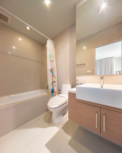 โนเบิล รีไฟน์ / ยูนิตมุม • ชั้น 9 • 54 ตร.ม. •