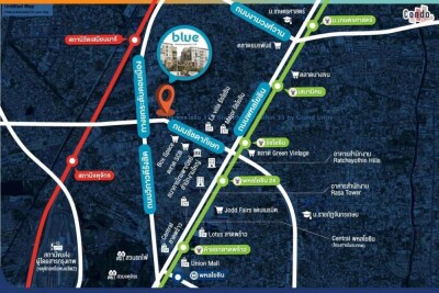 บลู พหลโยธิน 35 / 24 ตร.ม. Low rise ชั้น 3-37