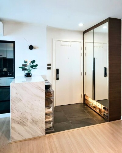 ลุมพินี พาร์ค ริเวอร์ไซด์ - พระราม 3 / • ขนาด 103.26 ตรม.  • 1 ห้องนอน / 2 ห้องน้ำ มีระเบียง 2 ฝั่ง