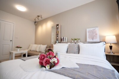 พลัมคอนโด ลาดพร้าว 101 /  23 ตร.ม รีโนเวทใหม่ แถมเฟอร์นิเจอร์