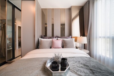 ไนท์บริดจ์ พหลโยธิน - อินเตอร์เชนจ์ / ตึก A ชั้น 4 ขนาด 29 ตรม. อยู่ชั้นเดียวกับส่วนกลาง สระว่ายน้ำ ฟิตเนส-11